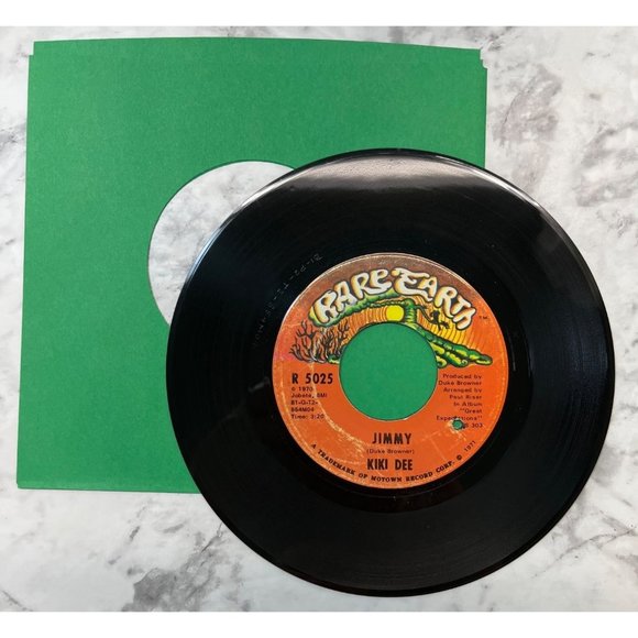 Kiki Dee Jimmy / Love Makes the World Go Round 45 R&B Soul 1971 Rare Earth VG+ - Picture 3 of 4